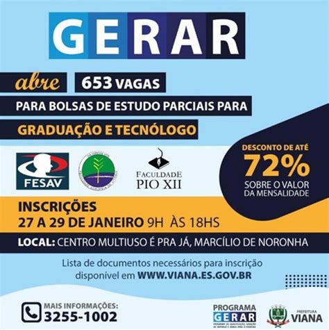 gerar bolsa de estudo.